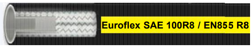 Euroflex SAE 100 R8 / EN 855 R8 Braided Hose