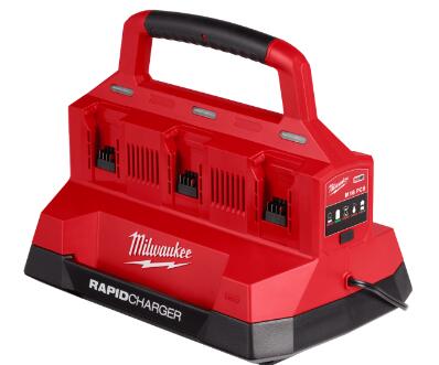 Milwaukee M18™ Packout™ 配套 6插座快速充電器 / 6 Bay Fast Charger M18 Pc6