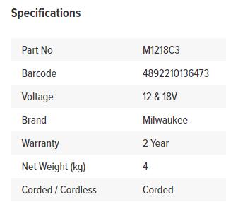 Milwaukee 12v/18v 3 Bay Simultaneous Battery Charger / 電池充電站 M12-18c3