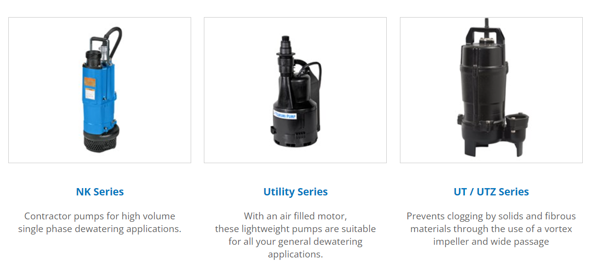 Tsurumi Submersible Water Pump