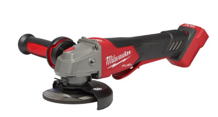 Milwaukee M18 FUEL™ 125mm Variable Speed Braking Angle Grinder with paddle switch