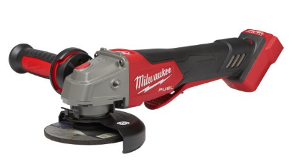 Milwaukee M18 FUEL™ 100mm Variable Speed Braking Angle Grinder with paddle switch