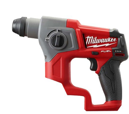 Milwaukee M12 Fuel™ 無碳刷 Sds-plus 四坑錘鑽 (2 模式)