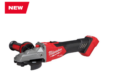 Milwaukee M18 FUEL™ 無碳刷 125mm 扁頭速停角磨機（推制開關）