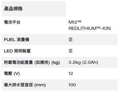 Milwaukee M12™ Airsnake™ 通管氣槍