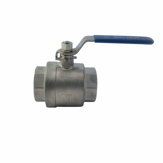 SS316 Ball Valve 2-piece Type Full Bore