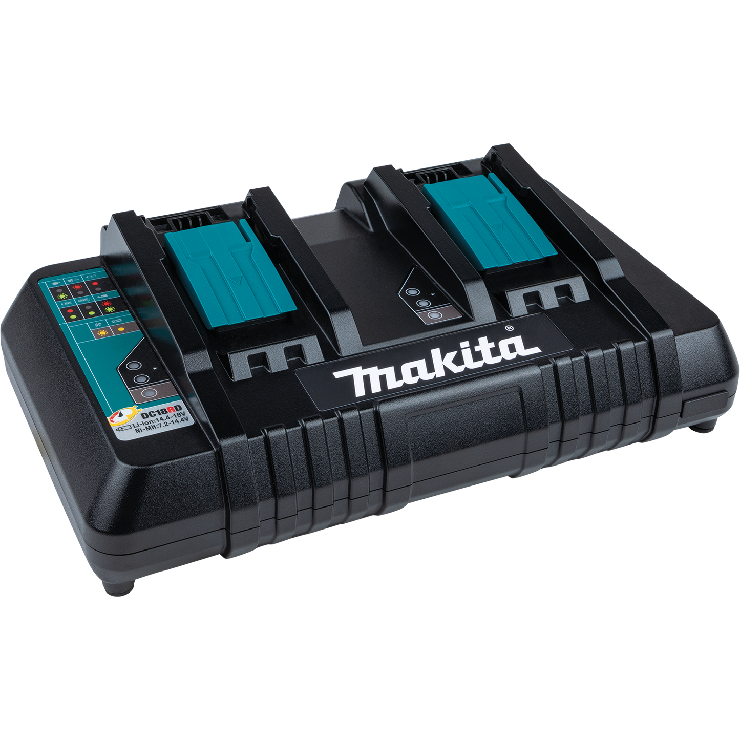 Makita 牧田 18V LXT® Lithium‑Ion Dual Port Rapid Optimum Charger DC18RD