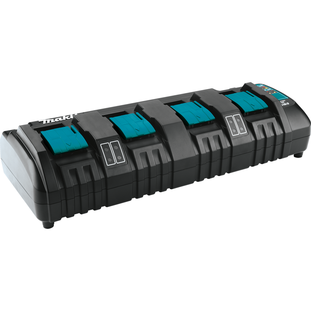 Makita 牧田 18V LXT® Lithium‑Ion 4‑Port Charger DC18SF