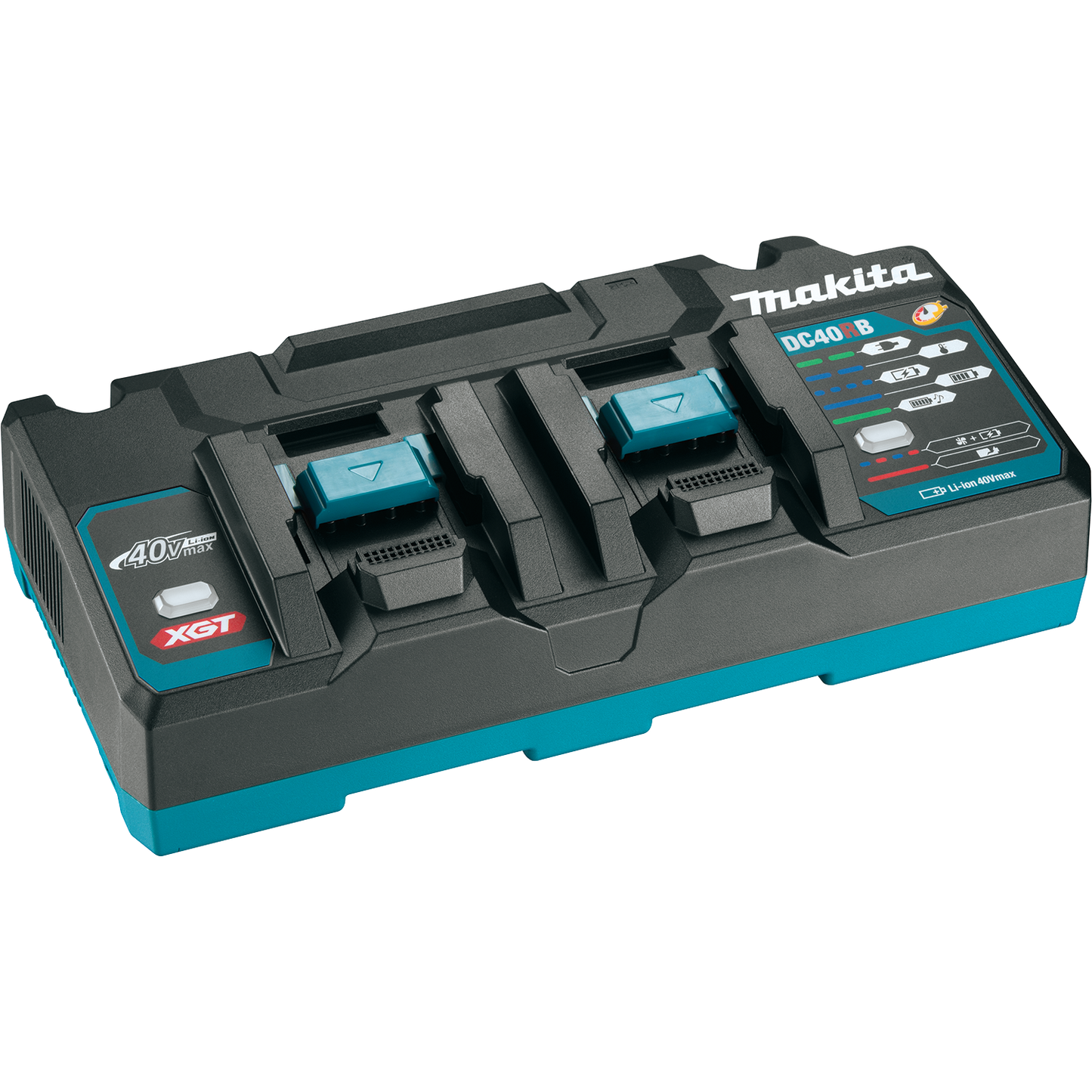 Makita 牧田 40V max XGT® Dual Port Rapid Optimum Charger DC40RB