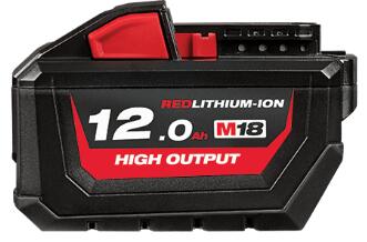 Milwaukee M18™ High Output™ 12.0ah Battery / 12.0ah 鋰電池 M18 Hb12