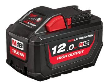 Milwaukee M18™ High Output™ 12.0ah Battery / 12.0ah 鋰電池 M18 Hb12