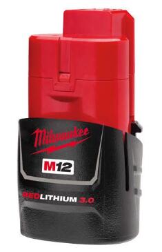 Milwaukee M12™ 3.0Ah Battery / 3.0Ah 鋰電池 M12B3