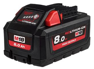 Milwaukee M18™ High Output™ 8.0ah 鋰電池 / 8.0ah Battery M18 Hb8