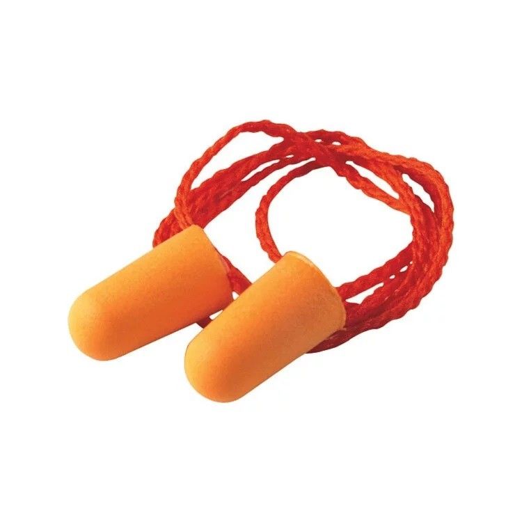 3M™ 1110 Corded Foam Earplugs