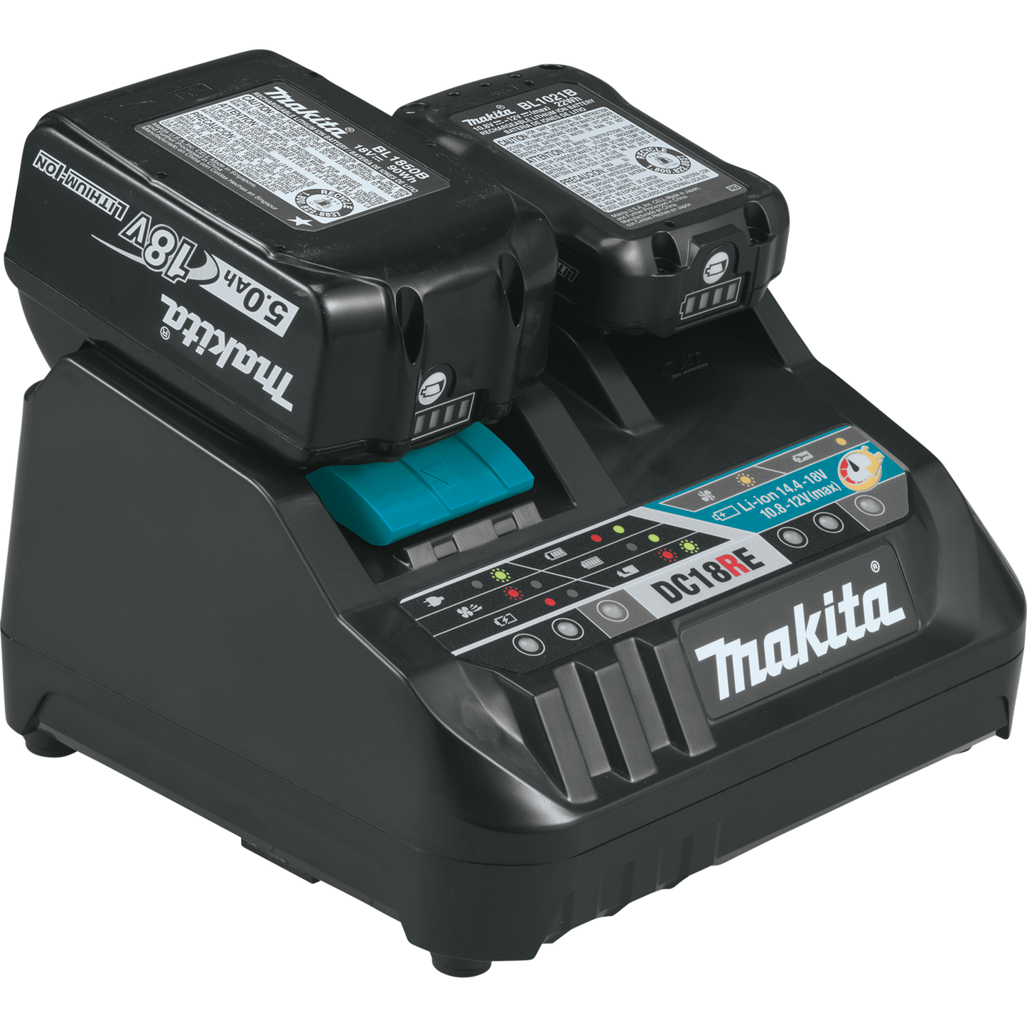 Makita 牧田 18V LXT® / 12V max CXT® Lithium‑Ion Rapid Optimum Charger DC18RE