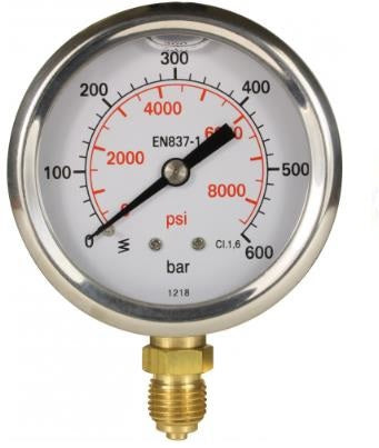 "MP" Pressure Gauge with liquid filling