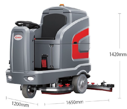 MP-X7 Ride-on Scrubber Dryer