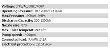 Load image into Gallery viewer, &quot;Ehrle&quot; High Pressure Cold water Jet Cleaner KD 1340
