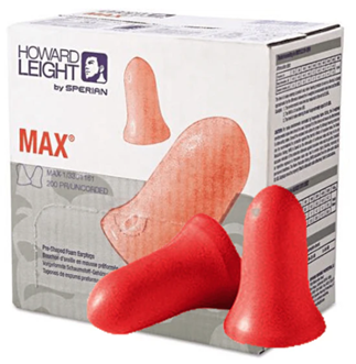 Howard Leight MAX-1 Earplugs
