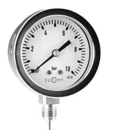 Pressure Gauges With Bourdon Tube Without / With Glycerine Filling