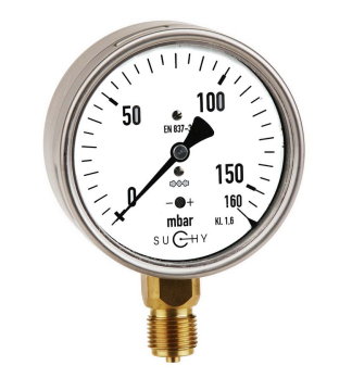 Heavy Duty pressure gauges with capsule element