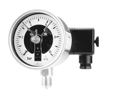 Standard system contact pressure gauges for the chemical industry