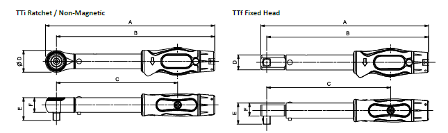 Norbar - TTi Non-Magnetic Torque Wrench