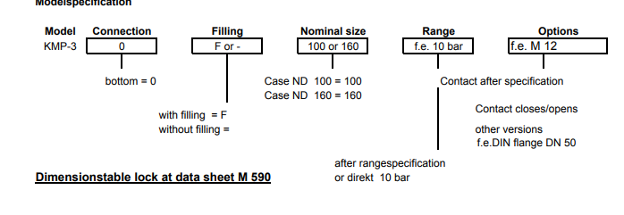 Contact pressure gauges with diaphragm Stainless steel , with or without filling