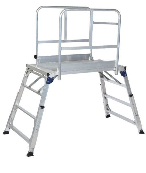 Mp Aluminum 2-sided Ladder Work Platform