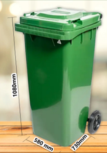 Load image into Gallery viewer, “MP” PLASTIC GARBAGE BINS 有蓋塑料垃圾筒
