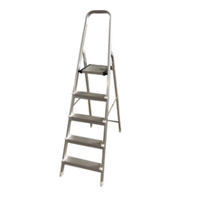 Load image into Gallery viewer, &quot;MP” ALUMINUM FOLDING PORTABLE PLATFORM LADDER
